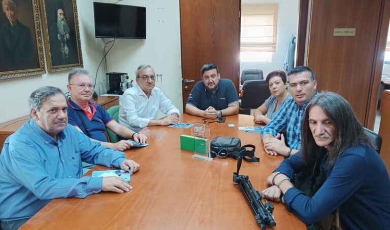 ΣΤΟ ΓΝΛ Ο Κ. ΒΑΪΟΥΛΗΣ ΚΑΙ ΥΠΟΨΗΦΙΟΙ ΤΗΣ «ΛΑΡΙΣΑΙΩΝ ΚΟΙΝΟΝ»