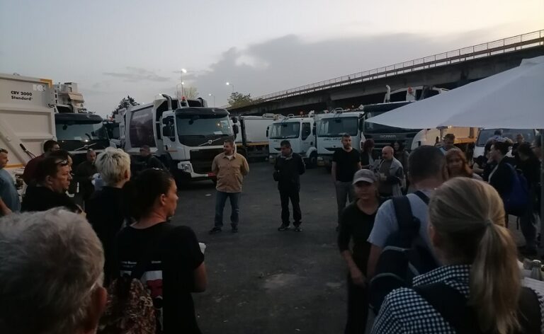 ΣΤΗΝ ΥΠΗΡΕΣΙΑ ΚΑΘΑΡΙΟΤΗΤΑΣ ΚΑΙ ΣΤΟ ΑΜΑΞΟΣΤΑΣΙΟ ΤΟΥ ΔΗΜΟΥ ΣΤΟ ΘΕΣΣΑΛΙΚΟ ΠΕΡΙΟΔΕΥΣΕ Ο ΚΡΙΚΗΣ ΠΕΤΡΟΣ