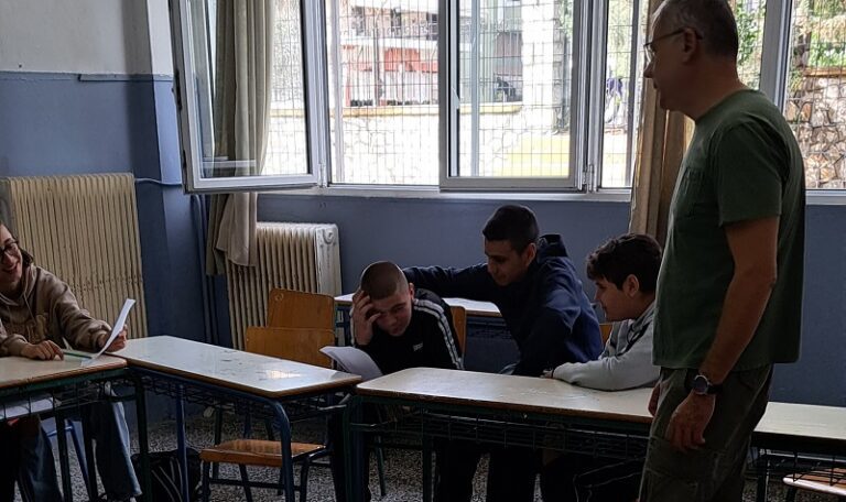 ΒΙΩΜΑΤΙΚΗ ΔΡΑΣΗ ΣΤΟ 1ο ΓΥΜΝΑΣΙΟ ΤΥΡΝΑΒΟΥ