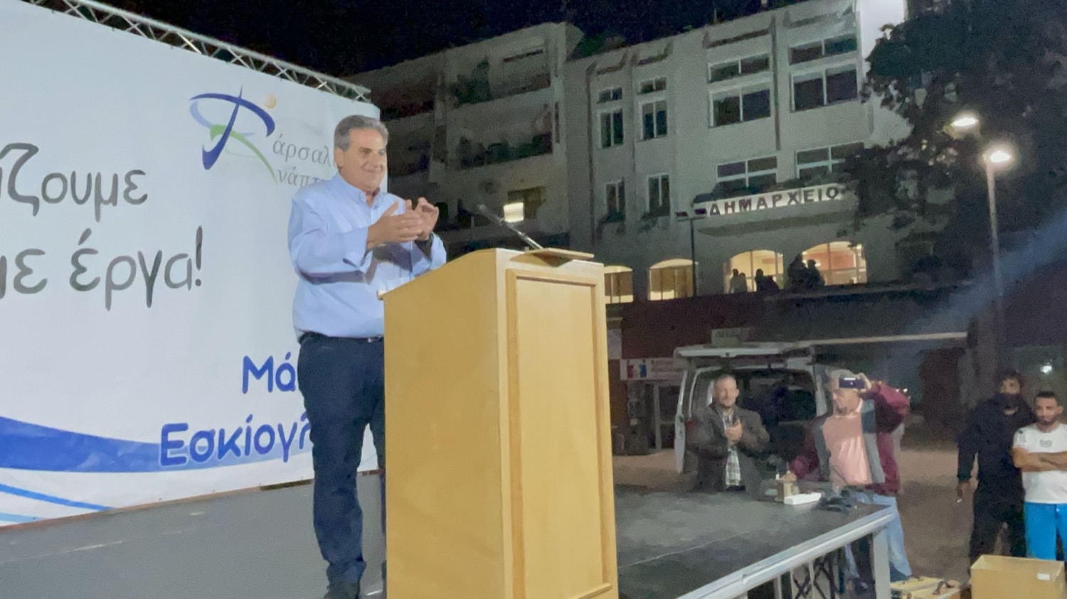 ΕΠΑΝΕΚΛΕΧΘΗΚΕ ΠΑΝΗΓΥΡΙΚΑ Ο Μ. ΕΣΚΙΟΓΛΟΥ ΣΤΟ ΔΗΜΟ ΦΑΡΣΑΛΩΝ