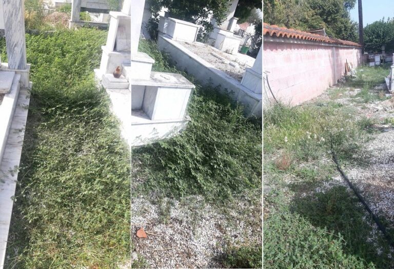 ΕΙΚΟΝΕΣ ΝΤΡΟΠΗΣ ΣΤΟ ΝΕΚΡΟΤΑΦΕΙΟ ΤΟΥ ΤΥΡΝΑΒΟΥ