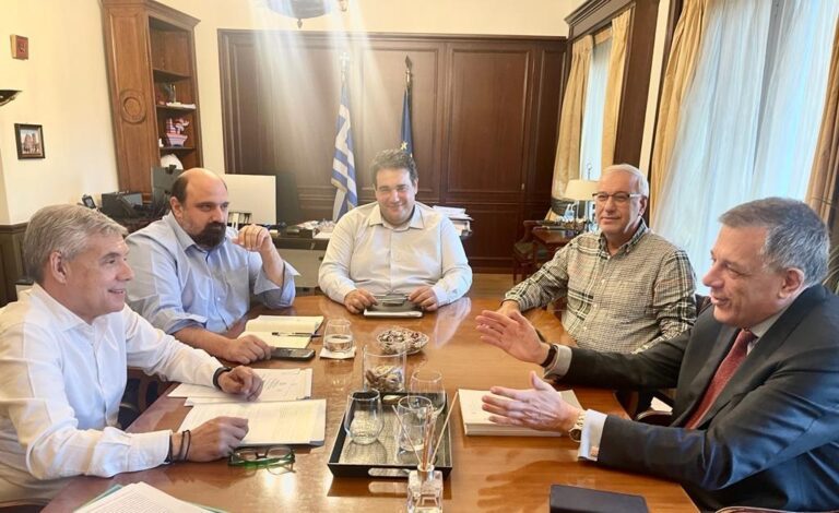 ΣΥΝΑΝΤΗΣΗ ΕΡΓΑΣΙΑΣ ΤΟΥ Κ. ΑΓΟΡΑΣΤΟΥ ΜΕ ΥΠΟΥΡΓΟΥΣ ΓΙΑ ΤΗΝ ΑΝΤΙΠΛΗΜΜΥΡΙΚΗ ΠΡΟΣΤΑΣΙΑ ΤΗΣ ΘΕΣΣΑΛΙΑΣ