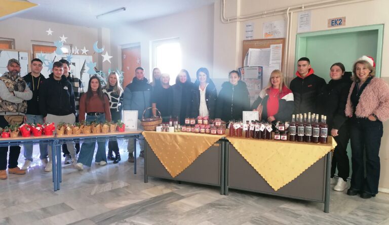 1o ΕΠΑΛ ΤΥΡΝΑΒΟΥ: ΕΚΘΕΣΗ ΠΡΟΪΟΝΤΩΝ ΤΟΥ ΤΟΜΕΑ ΓΕΩΠΟΝΙΑΣ