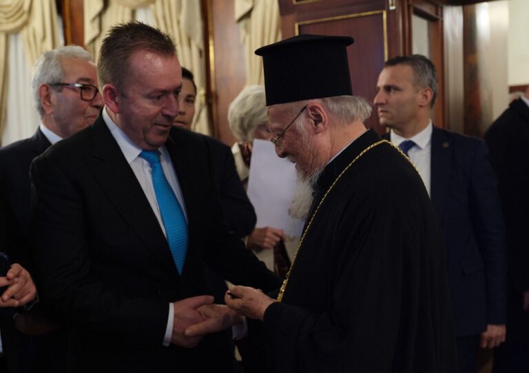 ΜΕ ΤΟΝ ΟΙΚΟΥΜΕΝΙΚΟ ΠΑΤΡΙΑΡΧΗ