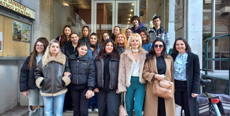 ΤΟ 12ο ΓΕΛ ΛΑΡΙΣΑΣ ΣΤΟ ΧΑΤΖΗΓΙΑΝΝΕΙΟ ΠΝΕΥΜΑΤΙΚΟ ΚΕΝΤΡΟ