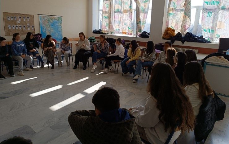 «ΌΛΟΙ ΜΑΖΙ: ΕΜΕΙΣ, ΟΙ ΞΕΝΟΙ, ΟΙ ΔΙΑΦΟΡΕΤΙΚΟΙ»  ΣΤΟ ΓΥΜΝΑΣΙΟ ΑΜΠΕΛΩΝΑ