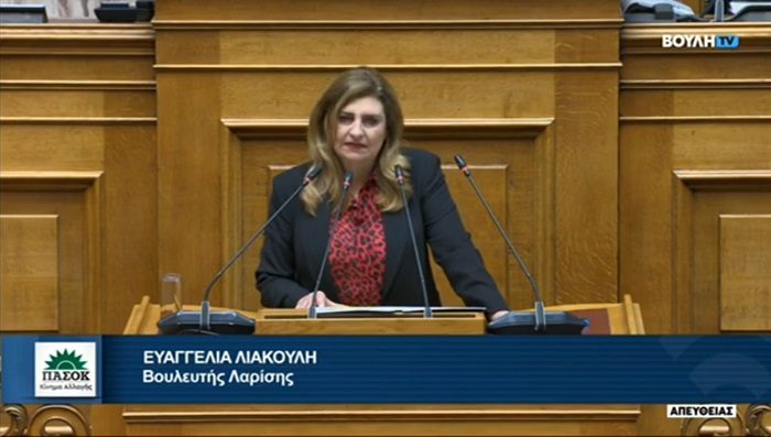 Ε. ΛΙΑΚΟΥΛΗ: ΕΠΙΣΤΡΑΤΕΥΕΤΑΙ ΤΟ ΔΟΓΜΑ «ΝΟΜΟΣ ΚΑΙ ΤΑΞΗ», ΚΑΤΑΡΡΕΕΙ ΤΟ ΚΡΑΤΟΣ ΔΙΚΑΙΟΥ