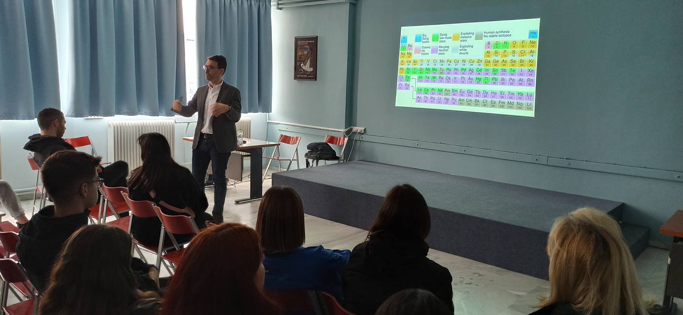 ΟΜΙΛΙΑ ΓΙΑ ΤΗΝ ΙΑΤΡΙΚΗ ΦΥΣΙΚΗ ΣΤΟ 13ο ΓΕΛ