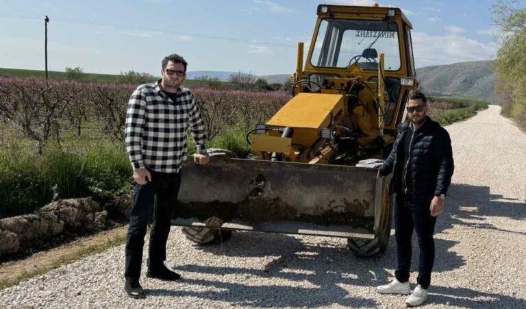ΞΕΚΙΝΗΣΕ Η ΑΠΟΚΑΤΑΣΤΑΣΗ ΤΗΣ ΑΓΡΟΤΙΚΗΣ ΟΔΟΠΟΙΙΑΣ ΣΤΟ ΔΗΜΟ ΤΥΡΝΑΒΟΥ
