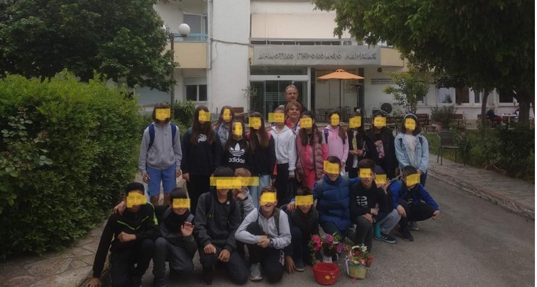 ΕΠΙΣΚΕΨΗ ΤΟΥ 33ου ΔΗΜΟΤΙΚΟΥ ΣΧΟΛΕΙΟΥ ΣΤΟ ΓΗΡΟΚΟΜΕΙΟ ΛΑΡΙΣΑΣ