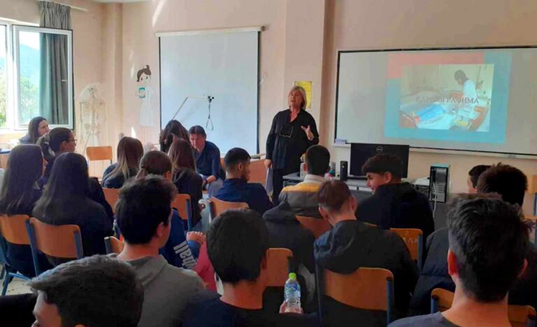 ΜΑΘΗΤΕΣ ΤΟΥ 1ου ΓΥΜΝΑΣΙΟΥ ΤΥΡΝΑΒΟΥ ΕΠΙΣΚΕΦΘΗΚΑΝ ΤΟ ΕΠΑΛ ΤΥΡΝΑΒΟΥ