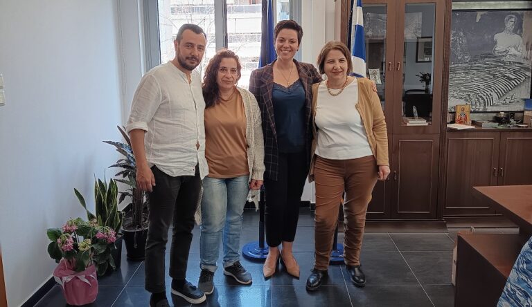 ΣΥΝΑΝΤΗΣΗ ΤΗΣ ΝΕΑΣ ΑΡΙΣΤΕΡΑΣ ΛΑΡΙΣΑΣ ΜΕ ΤΗΝ ΑΝΤΙΠΕΡΙΦΕΡΕΙΑΡΧΗ ΠΕ ΛΑΡΙΣΑΣ Μ. ΓΑΛΛΙΟΥ