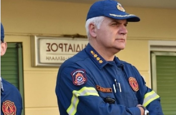 ΔΙΟΙΚΗΤΗΣ ΤΩΝ ΠΥΡΟΣΒΕΣΤΙΚΩΝ ΥΠΗΡΕΣΙΩΝ ΛΑΡΙΣΑΣ Ο ΠΥΡΑΡΧΟΣ ΧΡΗΣΤΟΣ ΖΟΥΝΑΛΗΣ
