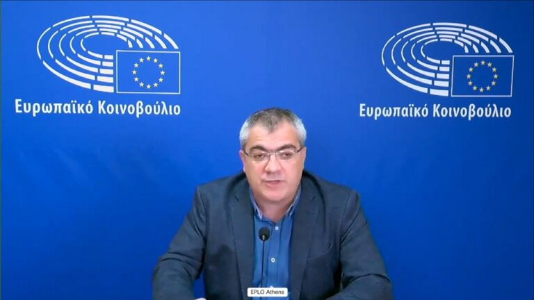 ΕΚΔΗΛΩΣΗ ΤΟΥ ΚΚΕ ΣΤΗ ΛΑΡΙΣΑ ΓΙΑ ΤΟ ΕΓΚΛΗΜΑ ΣΤΑ ΤΕΜΠΗ