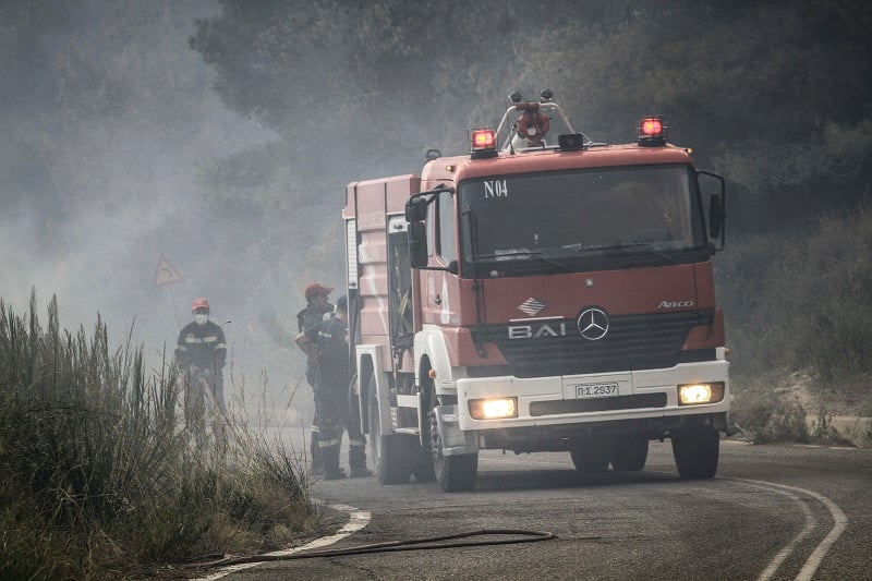 Πυρκαγιά σε αγροτοδασική έκταση στην Αλίαρτο Βοιωτίας