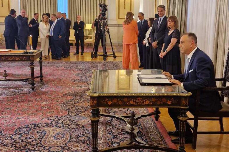 Χρ. Κέλλας για υπουργοποίηση: Μεγάλη η τιμή, μεγαλύτερη η ευθύνη – Στόχος μου η ανόρθωση της αγροτικής οικονομίας