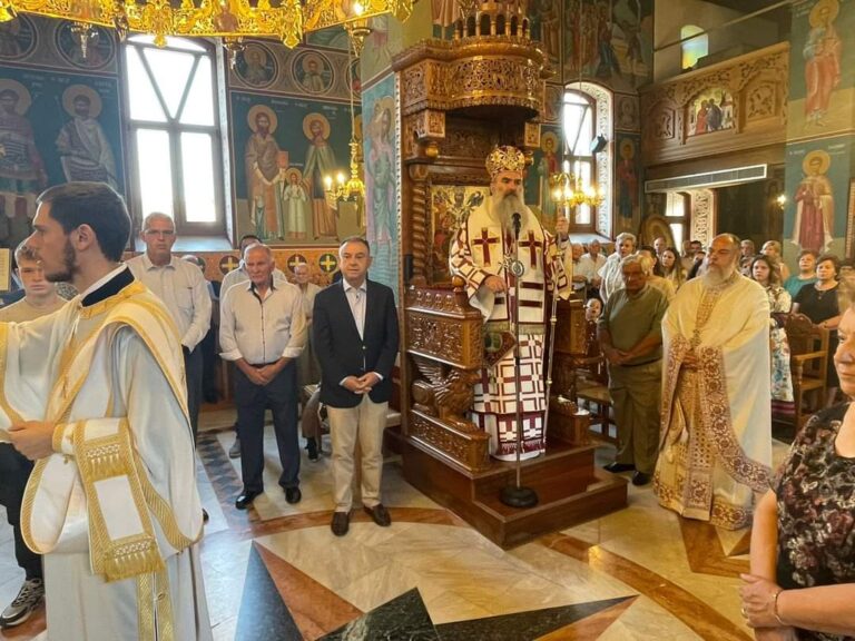 Στο Βλαχογιάννι, την Κυριακή της Πεντηκοστής, ο Χρήστος Κέλλας