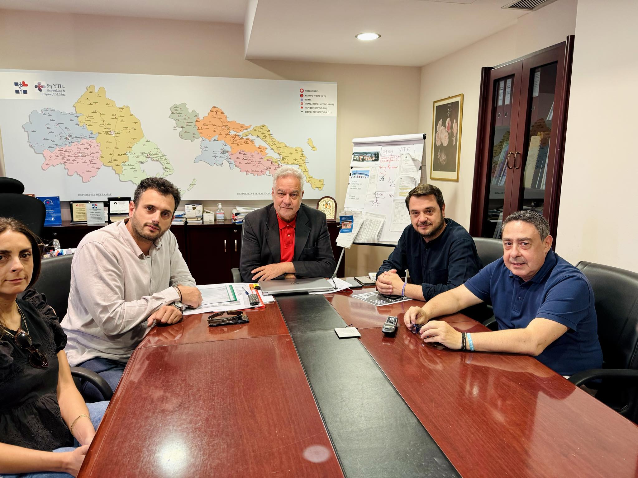 Ξεκινούν εργασίες ανακαίνισης και ενεργειακής αναβάθμισης του Κέντρου Υγείας Τυρνάβου
