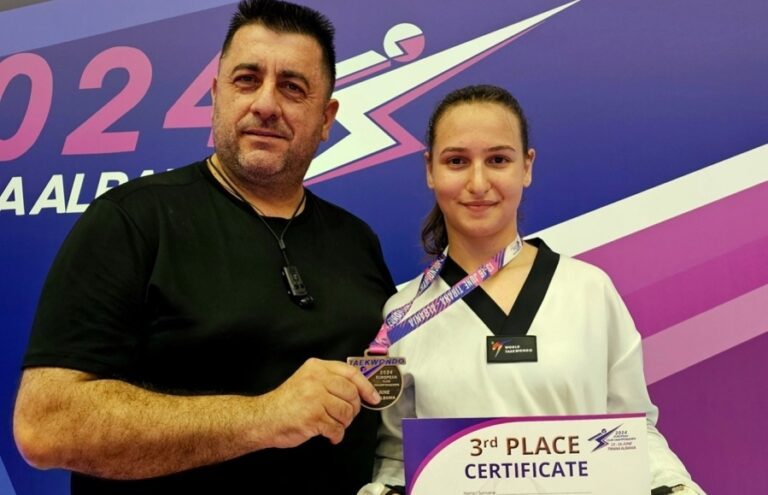 Χάλκινο μετάλλιο για την Παναγιώτα Μαστοροδήμου το «ΕΥ ΖΗΝ» Αμπελώνα στο ευρωπαϊκό πρωτάθλημα ΤΑΕΚΒΟΝΤΟ συλλόγων