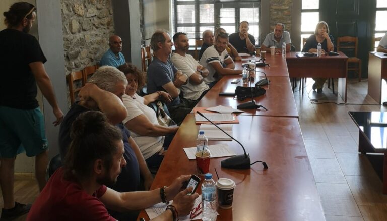 Σύσκεψη στο δήμο Τεμπών για τα καταστήματα υγειονομικού ενδιαφέροντος