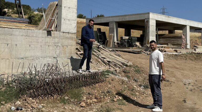 Προχωρούν ο βιολογικός καθαρισμός στο Δαμάσι και τα δίκτυο όμβριων στον Τύρναβο