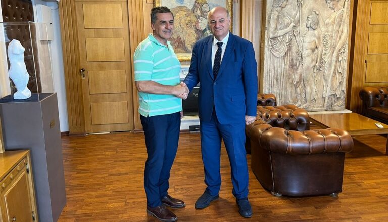 Η ανασυγκρότηση της Θεσσαλίας στο επίκεντρο της συνάντησης Δ. Κουρέτα με Κ. Τσιάρα – Χρ. Κέλλα