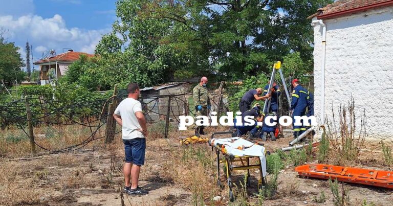 Γυναίκα έπεσε σε φρεάτιο στον Αμπελώνα – Γιγάντια επιχείρηση Αστυνομίας – Πυροσβεστικής και ΕΚΑΒ
