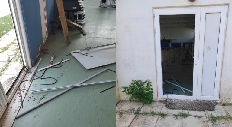 Εντοπίστηκαν οι δράστες των βανδαλισμών στο γυμναστήριο των Φαρσάλων