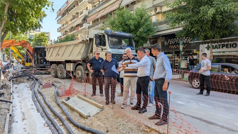 Σε ενίσχυση πρασίνου, ασφάλεια μαθητών, ισότιμη πρόσβαση πεζών και οχημάτων στοχεύουν οι παρεμβάσεις του Δήμου Λαρισαίων στην οδό Ανθίμου Γαζή