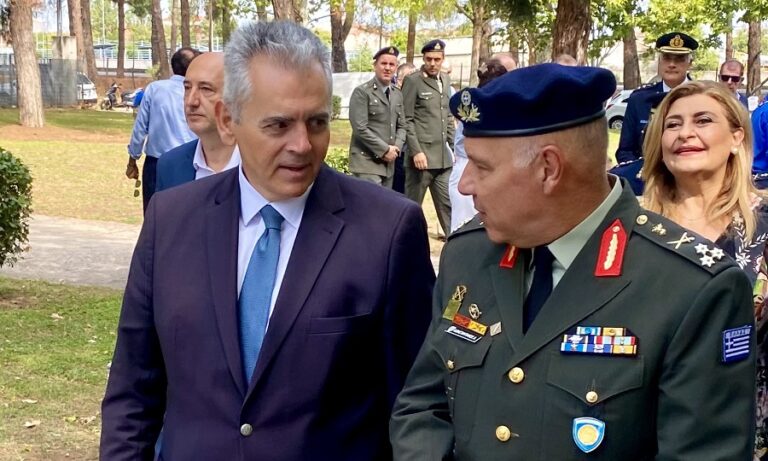 Μ. Χαρακόπουλος: Σημαντικότατη η συνεισφορά του στρατού στην αντιμετώπιση φυσικών καταστροφών