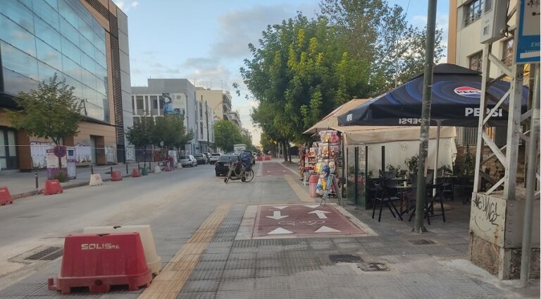 Από Λογιωτάτου έως Μουρούζη συνεχίζονται τα έργα στην Ανθίμου Γαζή