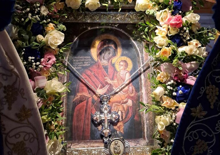 Γιορτάζεται η Παναγία Γοργοϋπήκοος στον Αμπελώνα