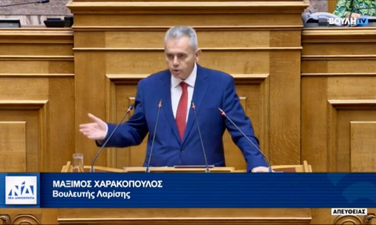Απαντήσεις στις διαμαρτυρίες των σεισμοπλήκτων Τυρνάβου και Ελασσόνας ζητά ο Μ. Χαρακόπουλος