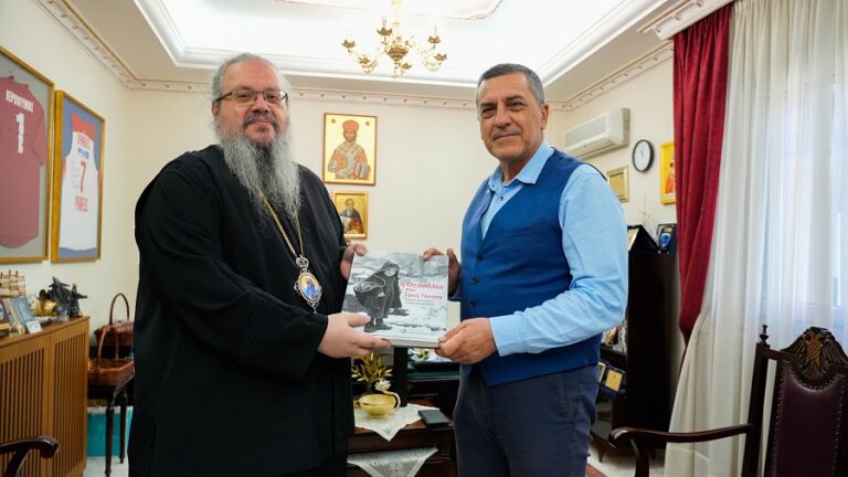 Συνάντηση του Περιφερειάρχη με τον Μητροπολίτη Λάρισας και Τυρνάβου