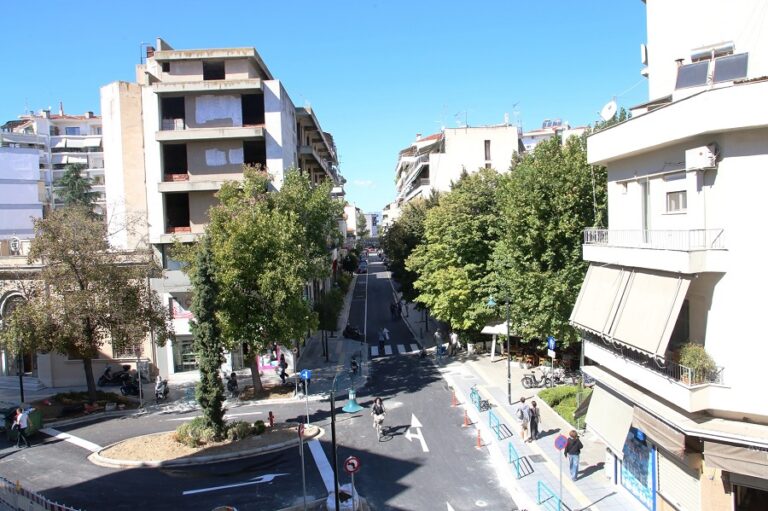 Στην κυκλοφορία το ανακατασκευασμένο τμήμα της οδού Μανωλάκη από αύριο, Τρίτη