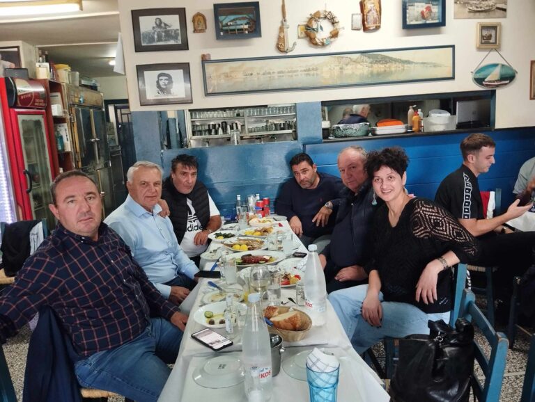 Θρύλοι της ΑΕΛ στον Τύρναβο για τσίπουρο