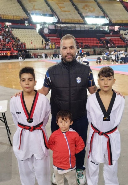 5ος στο διασυλλογικό πρωτάθλημα ΤΑΕ ΚΒΟ ΝΤΟ αθλητής του Α.Σ. ΔΙΑΣ ΛΑΡΙΣΑΣ