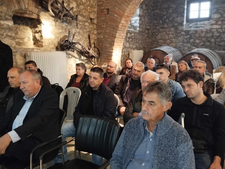 Ημερίδα για την απόσταξη του τσίπουρου, τις τεχνικές και το νομικό πλαίσιο πραγματοποιήθηκε στον Τύρναβο