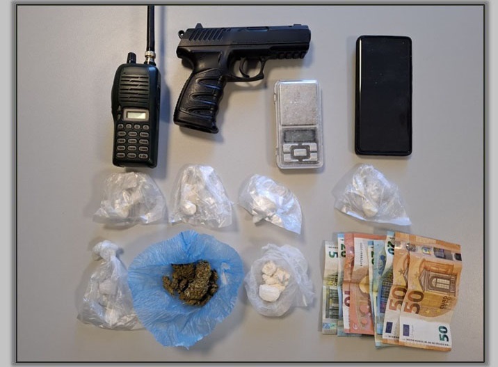 Μία σύλληψη στη Λάρισα για κατοχή κοκαΐνης