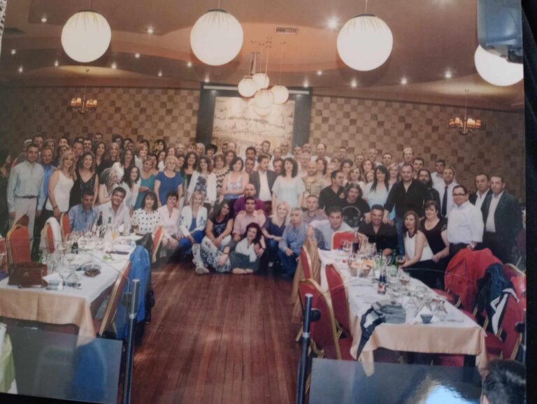 Συνάντηση απόφοιτων της τάξης του ’86 από Γενικό και Τεχνικό Λύκειο στον Τύρναβο