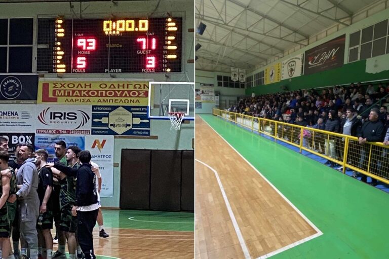 Γ.Σ. Αμπελώνα: Εδειξε ποιος είναι το αφεντικό στην Α1 ΕΣΚΑΘ