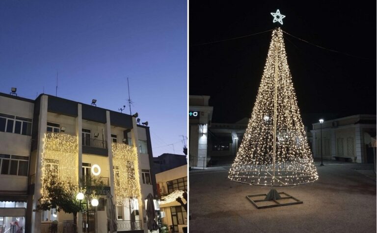 Χριστούγεννα στον δήμο Τυρνάβου