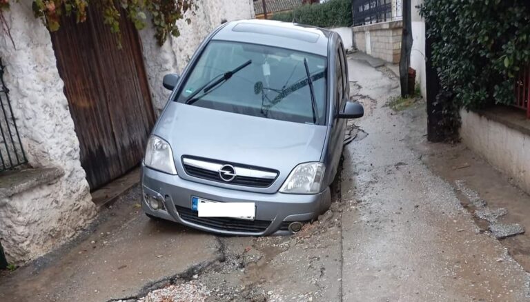 Με ζημιές και προβλήματα η κακοκαιρία στους Γόννους