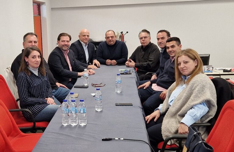 Στο ΤΕΕ Κεντροδυτικής Θεσσαλίας κλιμάκιο της «Επιμελητηριακής Σύμπραξης» – Αναγκαία η αναθεώρηση του ΣΒΑΚ της Λάρισας
