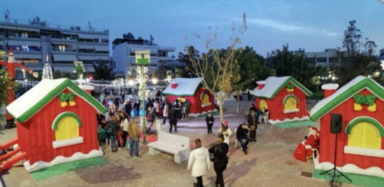 Η Χριστουγεννιάτικη παραμυθοχώρα έρχεται σήμερα Παρασκευή στα Φάρσαλα!