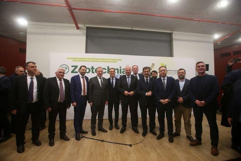 Ο Χρήστος Κέλλας στα εγκαίνια της Zootechnia 2025