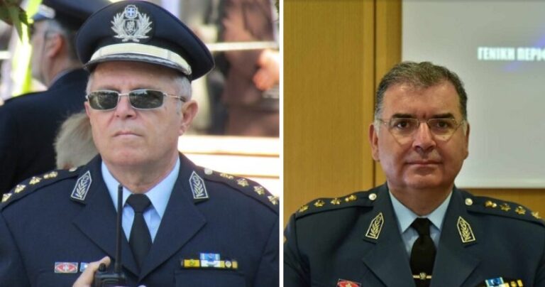 Ο Ταξίαρχος Στυλιανός Μπιλιάλης ΓΕΠΑΔ Θεσσαλίας – Παραμένει Διευθυντής Αστυνομίας Λάρισας ο Αγάπιος Χαρακόπουλος