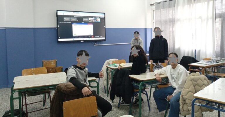 Εορτασμός Παγκόσμιας Ημέρας Ασφαλούς Πλοήγησης 2025 στο 1ο Γυμνάσιο Τυρνάβου