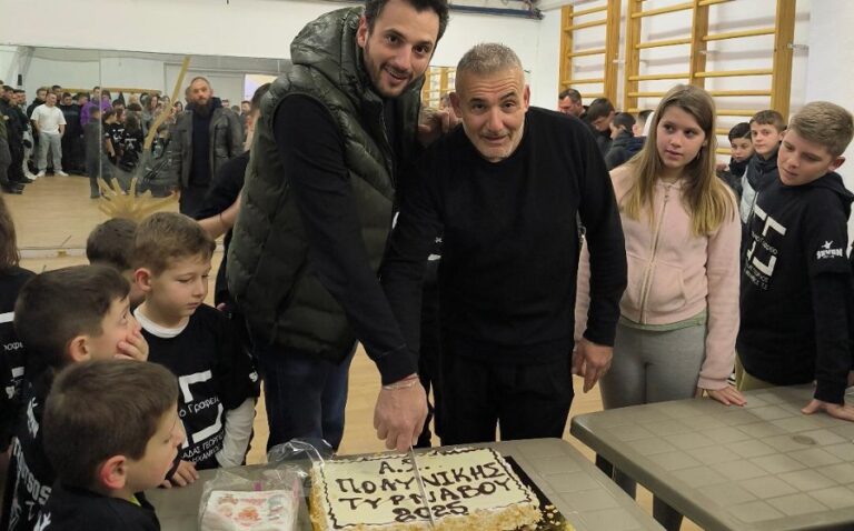 Εκοψε πίτα ο Αθλητικός Σύλλογος Τυρνάβου «Πολυνίκης»