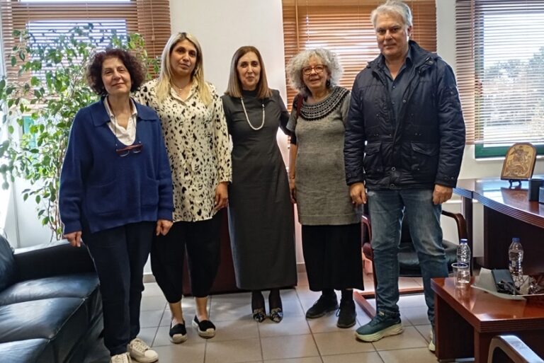 Συνάντηση της Δ/ντριας Π.Ε. Λάρισας με τον Σύλλογο Αυτισμού Λάρισας